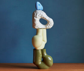 Hay 'Chubby' vase, green OLIVE HAY120CHU937GRN