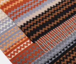 Missoni 'Humbert' throw, black BLACK MIHO20HUM179MUL