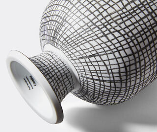 Cassina 'Post Scriptum' vase, black and white WHITE CASS22POS983MUL