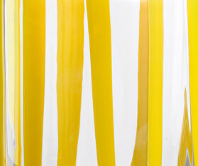 NasonMoretti &#39;Cyrcus&#39; bottle, sunflower yellow stripe YELLOW NAMO25CYR033YEL