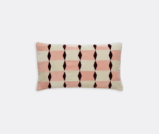 Christina Lundsteen 'Florence' cushion, rose, dusty white and wine MULTICOLOUR CHLU26FLO544MUL