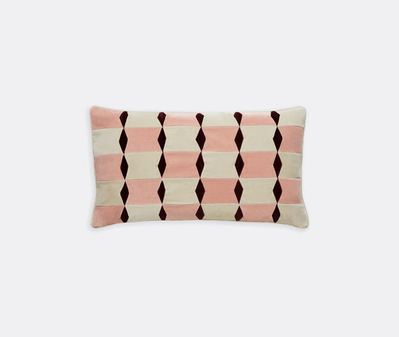 Christina Lundsteen 'Florence' cushion, rose, dusty white and wine MULTICOLOUR CHLU26FLO544MUL