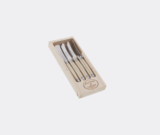 Jean Dubost Laguiole 'Premium' butter knife, set of four, ivory IVORY JEDL24SPR221WHI