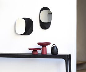 Zanat 'Eclipse' wall mirror, medium BLACK ZANA20ECL940BLK