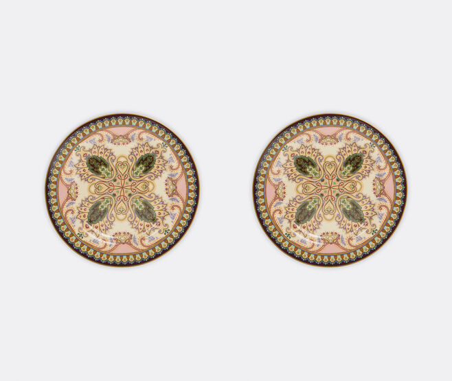 ETRO Home Interiors 'Thistle' plate, set of two, lilac LILAC ETRO26THI182LIL