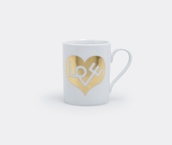Vitra 'Love Heart' coffee mug, gold, curved handle undefined ${masterID}