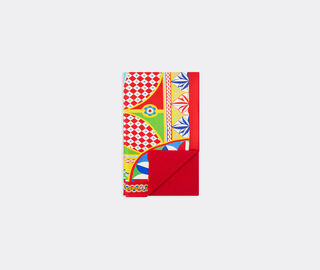 Dolce&amp;Gabbana Casa 'Carretto Siciliano' silk blanket MULTICOLOUR DGCA22SIL195MUL