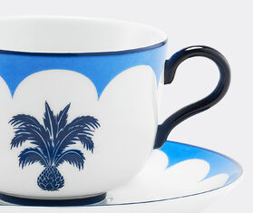 Aquazzura Casa &#39;Jaipur&#39; teacup and saucer, set of two, blue BLUE AQUA23JAI354BLU