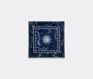Dolce&amp;Gabbana Casa 'Zodiaco' square tray, blue BLUE DGCA26ZOD568BLU