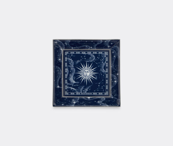 Dolce&Gabbana Casa 'Zodiaco' square tray, blue undefined ${masterID}