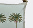 Les-Ottomans 'Palms' hand printed cushion multicolor OTTO23HAN231MUL