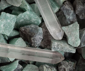 Mad et Len &#39;Cristaux&#39; pot pourri totem, Spirituelle, medium BLACK MALE18POT523BLK