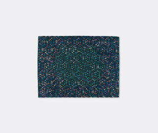 Golran 1898 'Diamond' medallion blue green carpet, large MULTICOLOUR GOLR15DIA696BLU