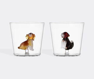 Ichendorf Milano 'Dogs' tumbler, set of six, multicolor MULTICOLOUR ICMI25DOG221MUL
