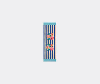 Lisa Corti 'Nizam Stripes' table runner, blue multicolor BLUE LICO25RUN784BLU