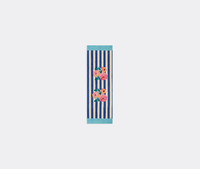 Lisa Corti 'Nizam Stripes' table runner, blue multicolor BLUE LICO25RUN784BLU