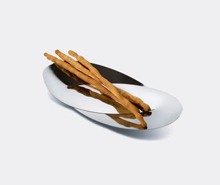 Alessi 'Octave' bread basket SILVER ALES21OCT863SIL