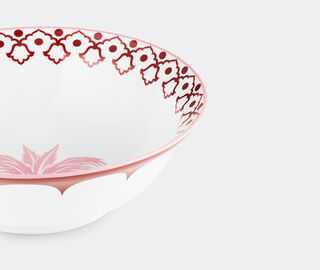 Aquazzura Casa 'Jaipur' salad bowl, bordeaux and pink MULTICOLOUR AQUA23JAI584MUL