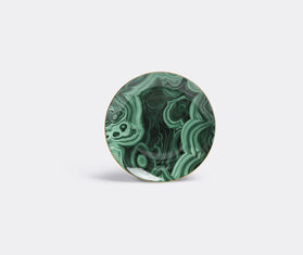 L&#39;Objet &#39;Malachite&#39; dessert plate, set of four MULTICOLOUR LOBJ15MAL961GRN
