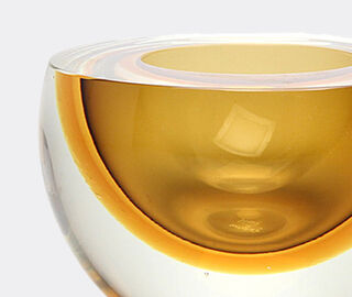 Gardeco 'Bowl drop', flat, fum&eacute; and amber BROWN GARD23BOW205AMB