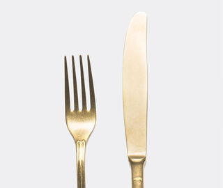 Bitossi Home Cutlery, set of twenty-four, gold GOLD BIHO22TAB076GOL