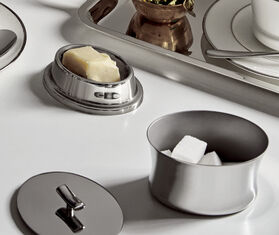 Sambonet 'Bamboo' tea set SILVER SAMB22BAM410SIL