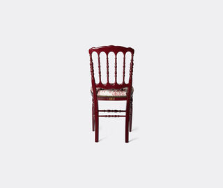 Gucci 'Francesina' chair, bordeaux BURGUNDY GUCC19WOO362BUR