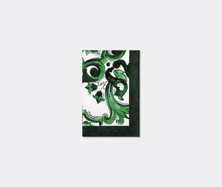 Dolce&amp;Gabbana Casa 'Maiolica' beach towel, green GREEN DGCA25BEA914GRN