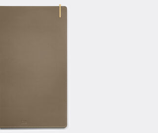 Poltrona Frau 'Zhuang Desk' working pad TAUPE POFR20ZHU676GRN