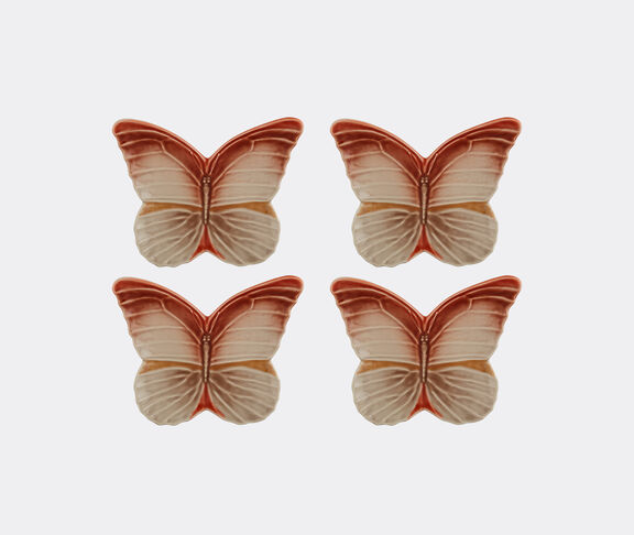 Bordallo Pinheiro Cloudy Butterflies - Set Of 4 Dessert Plates 31X25 undefined ${masterID} 2
