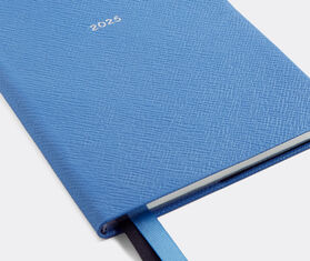 Smythson 'Soho' 2025 weekly diary, Nile blue BLUE SMYT24PAS581BLU