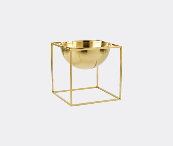 Audo Copenhagen 'Kubus Bowl', large, gold plated undefined ${masterID}