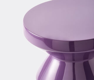 POLSPOTTEN 'Zig Zag' stool, dark purple PURPLE POLS23ZIG629PUR