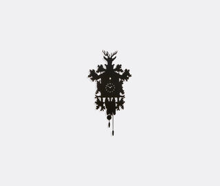Domeniconi 'Cuc&ugrave;' cuckoo clock, black BLACK DOME25CUC481BLK
