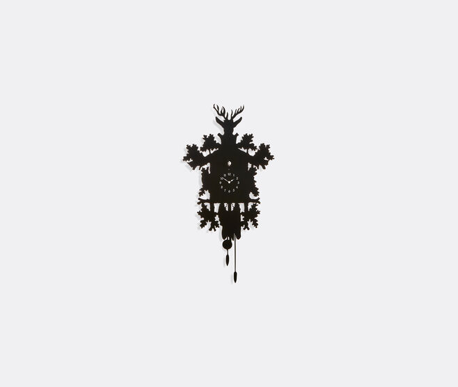 Domeniconi 'Cuc&ugrave;' cuckoo clock, black BLACK DOME25CUC481BLK
