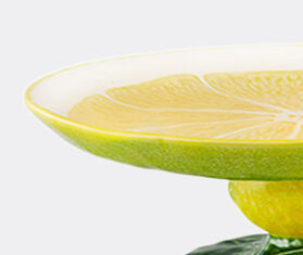 Bordallo Pinheiro 'Limao' cake stand, yellow and green MULTICOLOR BOPI26LIM224MUL