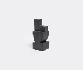 L&#39;Objet &#39;Cubisme&#39; bookend BLACK LOBJ17CUB461BLK