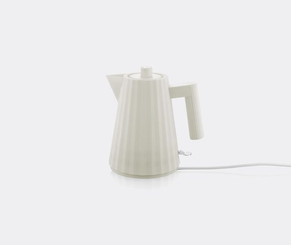 Alessi 'Plissé' electric kettle, white, EU plug
