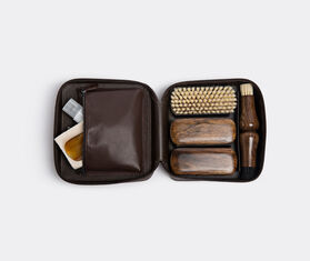 Lorenzi Milano Travelling shoe care set BROWN CEMI15TRA306BRW