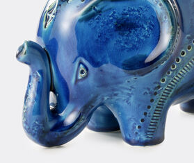 Bitossi Ceramiche 'Rimini Blu' elephant figure BLUE BICE20MIN325BLU