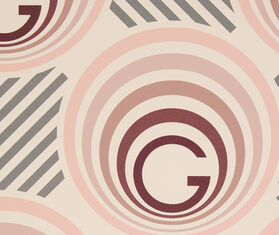 Gucci 'G Circle Game' Wallpaper, pink MULTICOLOUR GUCC22CIR720MUL