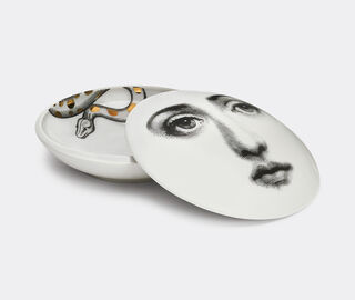 Fornasetti 'Tema e Variazioni n.409' round box GOLD FORN25ROU511MUL
