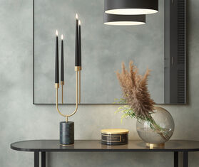 AYTM 'Dusky Mood' scented candle BLACK AYTM22SCE697BLK