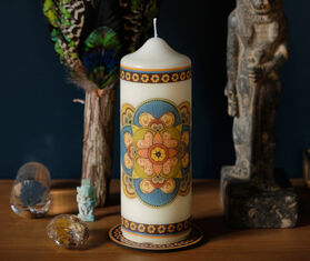 La DoubleJ 'Nucleus' altar candle set, off white MULTICOLOR LADJ26ALT714MUL