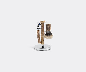 Lorenzi Milano Stag antler toilet shaving set BROWN CEMI15TOI351BRW