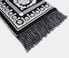 Versace 'Barocco Foulard' blanket Black and white VERS22BAR359MUL