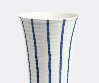 &amp;k Amsterdam 'Anouk Lilium' vase, large, blue and white MULTICOLOUR AMST25VAS306MUL