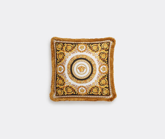 Versace 'Crete De Fleur' silk cushion undefined ${masterID}