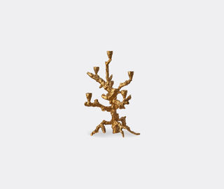 POLSPOTTEN 'Apple Tree' candle holder, large GOLD POLS22CAN650GOL