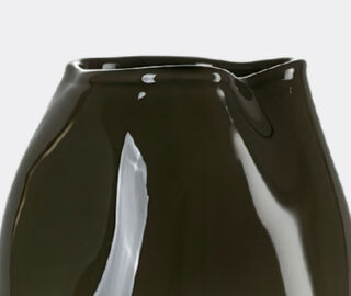 Alexa Lixfeld 'Meteorite' vase, dark olive OLIVE ALEX25MET238OLI